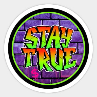 URBAN STAY TRUE DESIGN Sticker